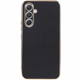 Puzdro pre Samsung Galaxy S23 FE, Glamour CamShield, čierne