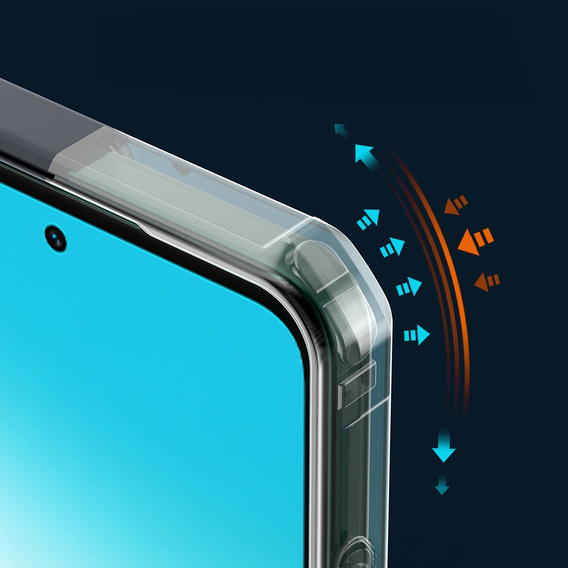 Obal na mobil pre OnePlus Nord CE5, AntiDrop Hybrid, čierne