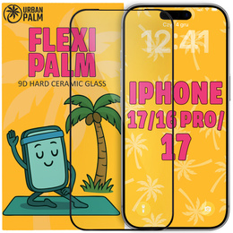 9D Flexi Palm keramické sklo pre iPhone 17 Pro / 17 / 16 Pro