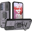 Puzdro pre Samsung Galaxy M34, KickStand Camera Lens, fialové