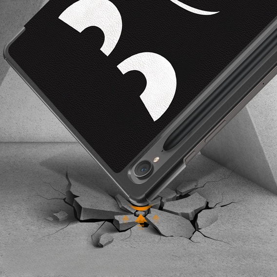 Obal na mobil pre Samsung Galaxy Tab S9, Smartcase Hybrid Pen Slot, don't touch me