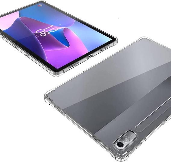 Puzdro pre Lenovo Tab P11 Pro Gen 2 TB132FU TB132XU 11.2", silikónové, priehľadné
