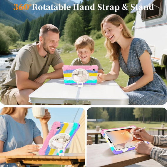 Puzdro s podstavcom a ramenným popruhom pre Samsung Galaxy Tab A11