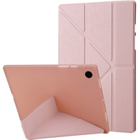 Puzdro pre Samsung Galaxy Tab A9+, Origami, ružové rose gold