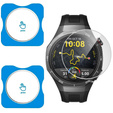 2x ERBORD tvrdené sklo pre Huawei Watch GT 5 Pro 46mm, s montážnym rámom
