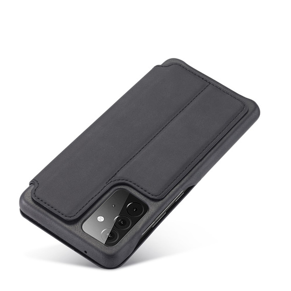 Klapkové puzdro pre Samsung Galaxy A52 5G / 4G, LC.IMEEKE, čierne