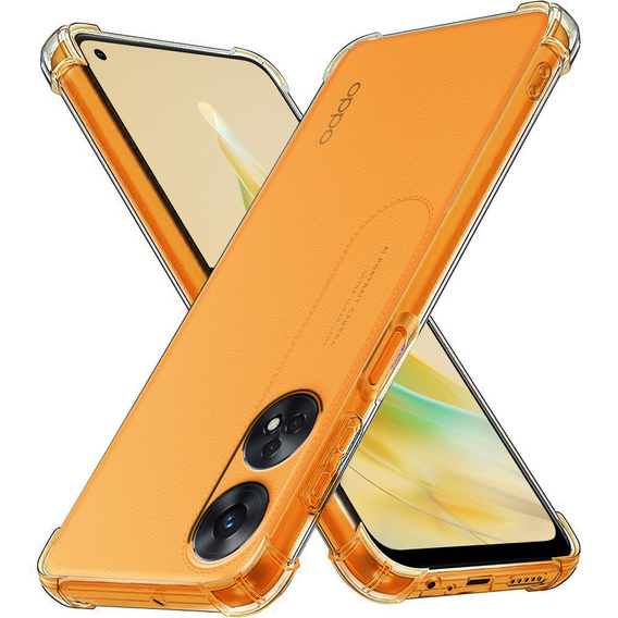 Obal na mobil pre Oppo Reno8 T, Dropproof, priehľadné