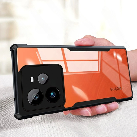 Obal na mobil pre Realme GT 7 Pro, AntiDrop Hybrid, čierne
