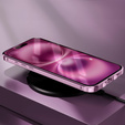 Magnetické puzdro Dual Glass MagSafe pre iPhone 16, ružové rose gold