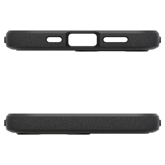 Puzdro Spigen pre iPhone 16E, Rugged Armor MagSafe, čierne + tvrdené sklo 9H