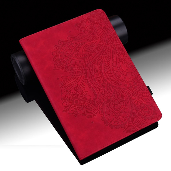 Puzdro s chlopňou pre Xiaomi Redmi Pad SE 11", flower, červené