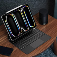 Puzdro s klávesnicou pre Apple iPad Pro 11" 5. generácie 2024, Dux Ducis MK Series, čierne
