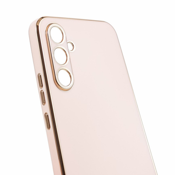 Puzdro pre Samsung Galaxy A05s, Glamour CamShield, ružové