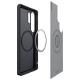 Spigen puzdro pre Samsung Galaxy S25 Ultra, Nano Pop MagSafe, čierne + tvrdené sklo 9H