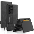 Flipové puzdro pre Samsung Galaxy S25 Ultra, GKK Card Slot Wallet, čierne