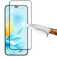 3D tvrdené sklo pre Honor 200 lite, čierny rám