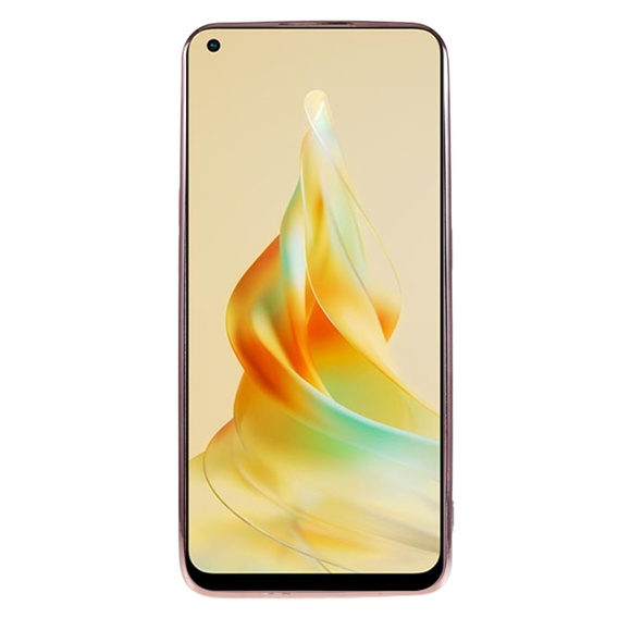 Puzdro pre Oppo Reno8 T 4G, Glitter Flower, ružové rose gold