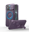 Obrnené puzdro pre iPhone 16 Pro Max, Dexnor CamProtect MagSafe, fialové
