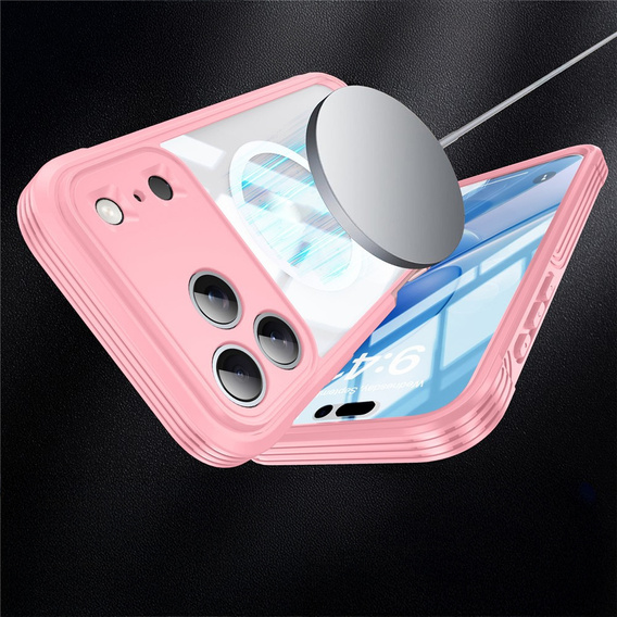 Nárazuvzdorné puzdro so sklom MagSafe pre iPhone 17 Pro Max