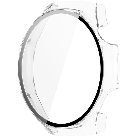 Puzdro 2v1 + tvrdené sklo pre Huawei Watch GT 5 Pro 46mm, priehľadné