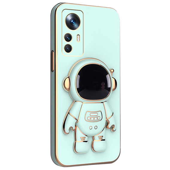 Obal na mobil pre Xiaomi 12T, Astronaut, zelený