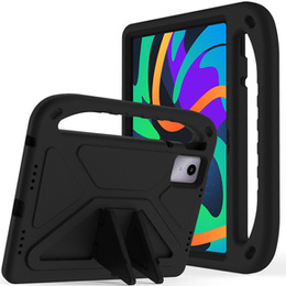Detské puzdro pre Lenovo Tab M11, detské puzdro s rukoväťou, čierne