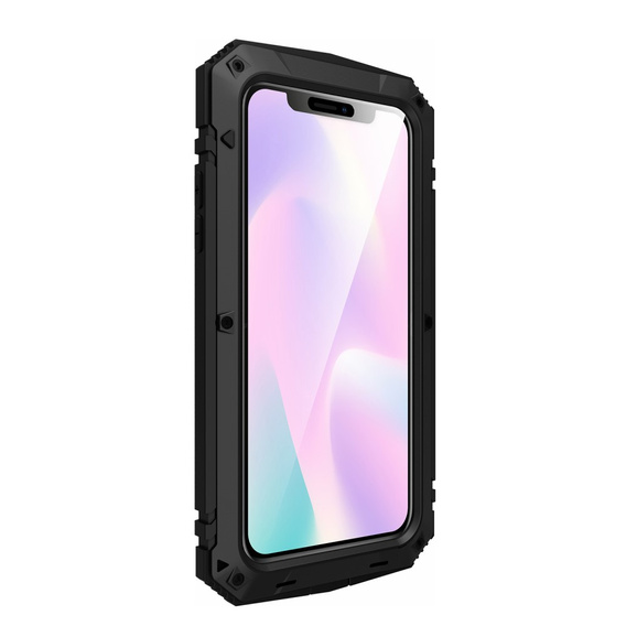 Obrnené puzdro pre iPhone 11 Pro Max, R-JUST, čierne