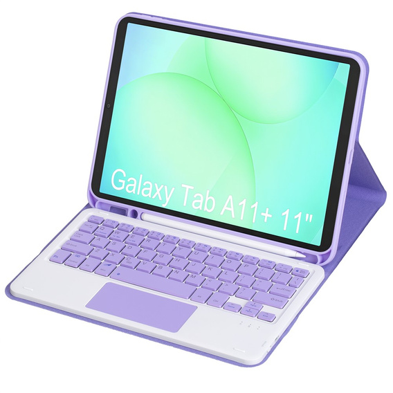 Puzdro s Bluetooth klávesnicou a touchpadom pre Samsung Galaxy Tab A11+