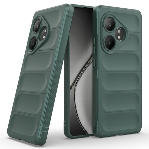 Obal na mobil pre Realme GT 6 / 6T, Gaming Shockproof, zelený