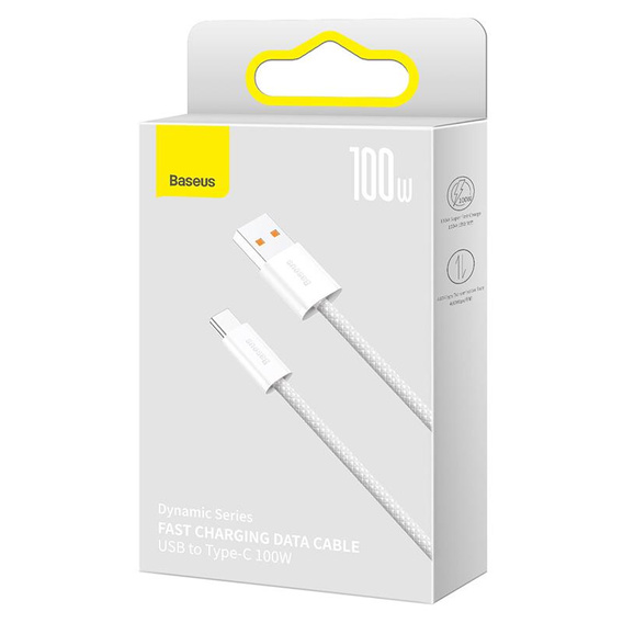 Kábel Baseus Dynamic USB-USB-C 100 W, 2,0 m pre zariadenia s USB-C