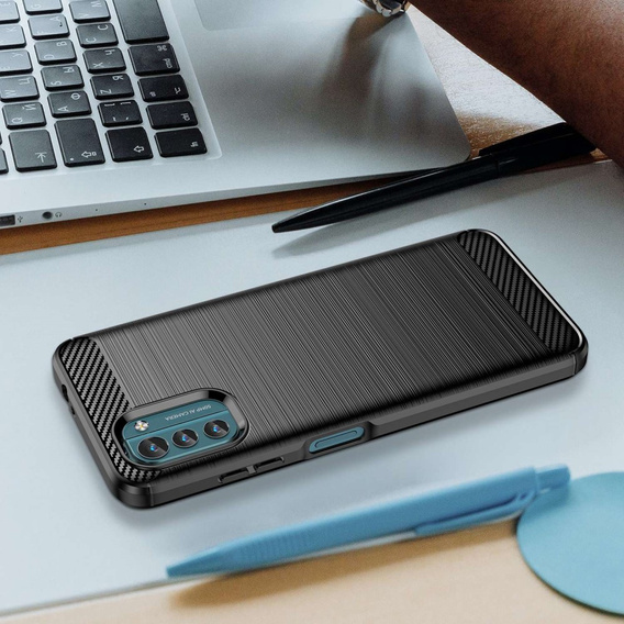 Obal na mobil pre Nokia G11 / G21, Carbon, čierne