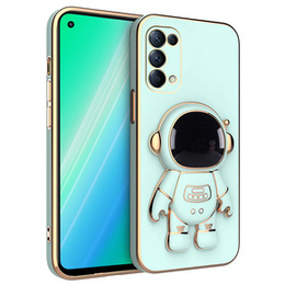 Obal na mobil pre Oppo Reno5 Z/ A94 5G, Astronaut, zelený