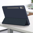 Puzdro pre Lenovo Tab P12, Smartcase s priestorom pre stylus, tmavomodré
