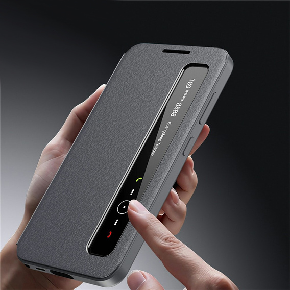 Kožené puzdro Smart View Window pre Samsung Galaxy S26 Ultra