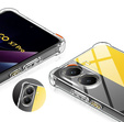Obal na mobil pre Xiaomi Poco X7 Pro 5G, Dropproof, priehľadné