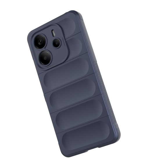 Obal na mobil pre Xiaomi Redmi Note 14 4G, Gaming Shockproof, tmavomodré