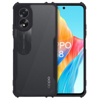 Obal na mobil pre Oppo A58 4G, AntiDrop Hybrid, čierne