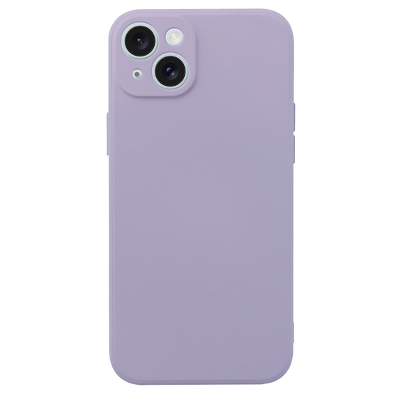 Obal na mobil pre iPhone 15 Plus, Silicone Lite, fialové