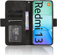Klapkové puzdro pre Xiaomi Redmi 13, Card Slot, čierne