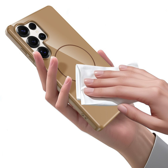Puzdro pre Samsung Galaxy S25 Ultra, GKK Leather, čierne