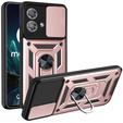 Obal na mobil pre Motorola Edge 40 Neo, CamShield Slide, ružové rose gold