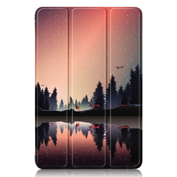 Puzdro pre Samsung Galaxy Tab A9+, Smartcase, evening landscape