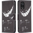 Klapkové puzdro pre TCL 40 NxtPaper, Wallet, Don't Touch My Phone čierne