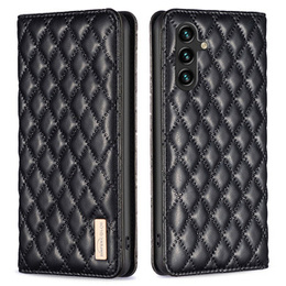 Klapkové puzdro pre Samsung Galaxy A35 5G, Wallet, BINFEN COLOR, čierne