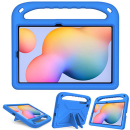 Detské puzdro pre Samsung Galaxy Tab S6 Lite 2022 / 2020, detské puzdro s rukoväťou, modré