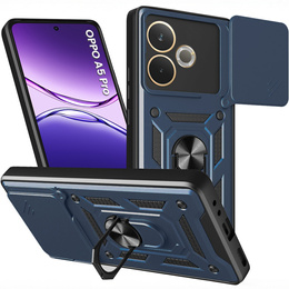Obal na mobil pre Oppo A5 Pro 5G, CamShield Slide, modré