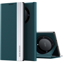 Klapkové puzdro pre Honor Magic 6 Lite 5G, Side Magnetic, zelený