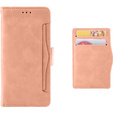 Klapkové puzdro pre Xiaomi Redmi 13, Card Slot, ružové