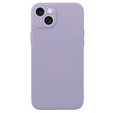 Obal na mobil pre iPhone 15 Plus, Silicone Lite, fialové