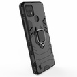 Obal na mobil pre Realme C21, Kickstand Ring, čierne